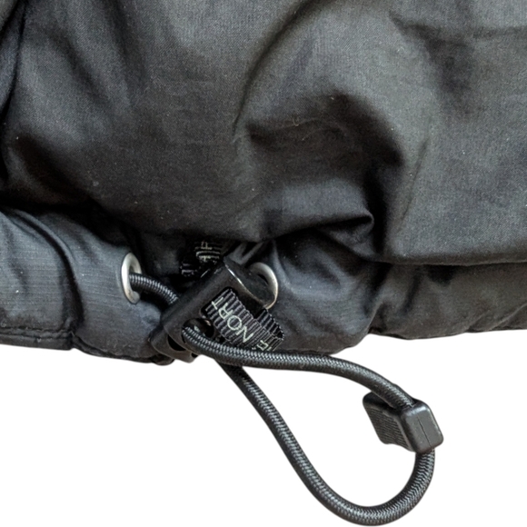 The North Face Nuptse Vest Puffer Gorpcore Granola Women Hiking Nylon Black Down - Picture 10 of 16